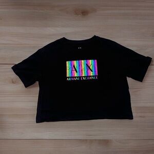 Armani Women T Shirt Color Black -Size M